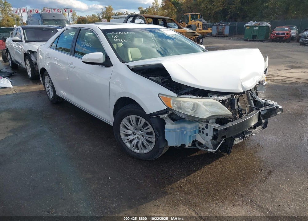 2012 TOYOTA CAMRY LE VIN: 4T1BF1FK6CU512098