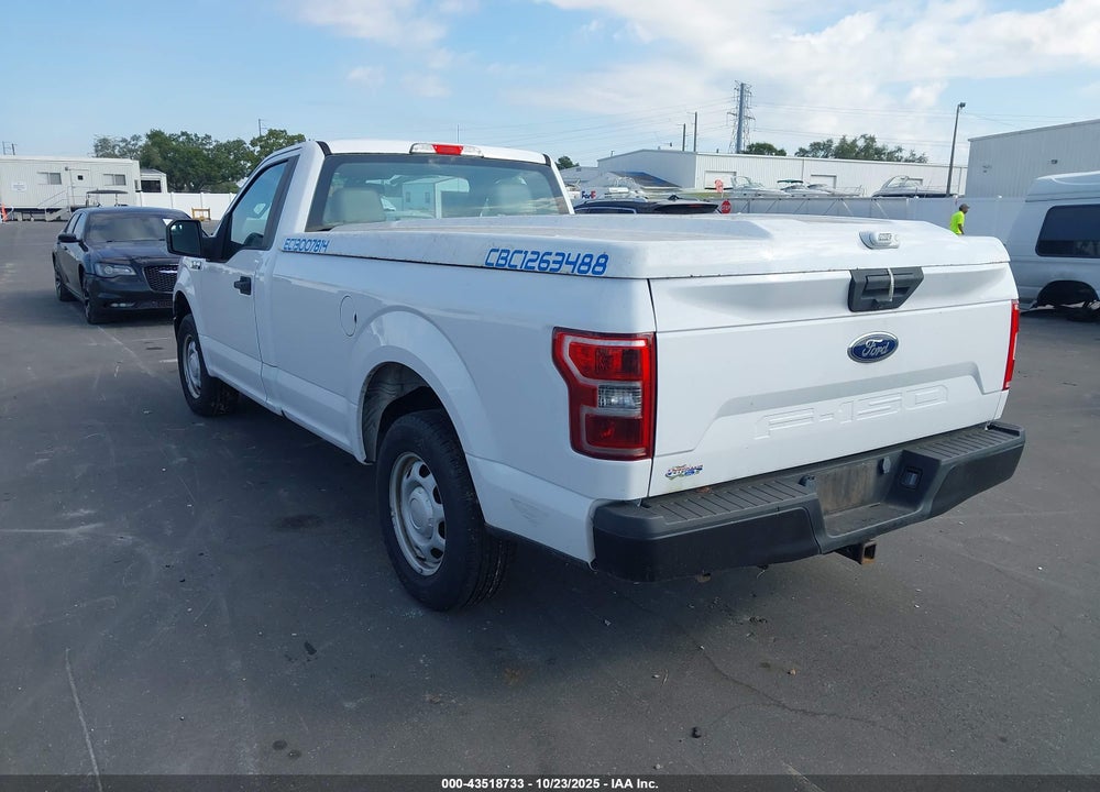 2019 FORD F-150 XL VIN: 1FTMF1CB6KKD87390