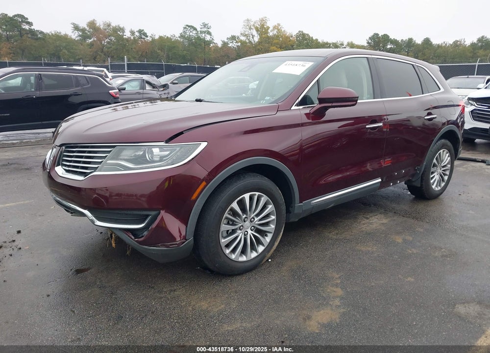2017 LINCOLN MKX VIN: 2LMPJ8KR3HBL13155