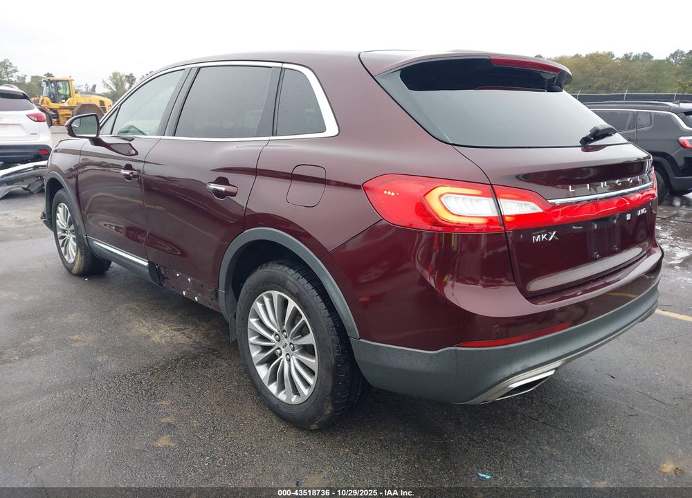 2017 LINCOLN MKX VIN: 2LMPJ8KR3HBL13155