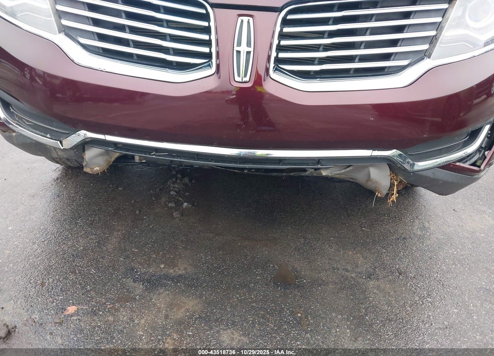 2017 LINCOLN MKX VIN: 2LMPJ8KR3HBL13155