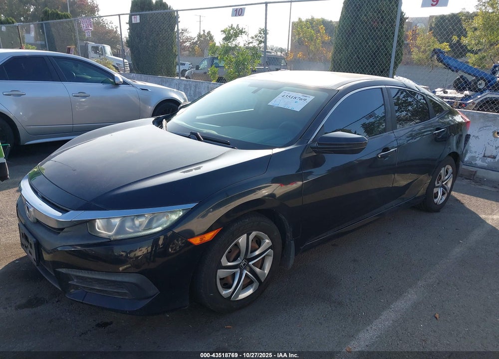 2017 HONDA CIVIC VIN: 2HGFC2F57HH534198