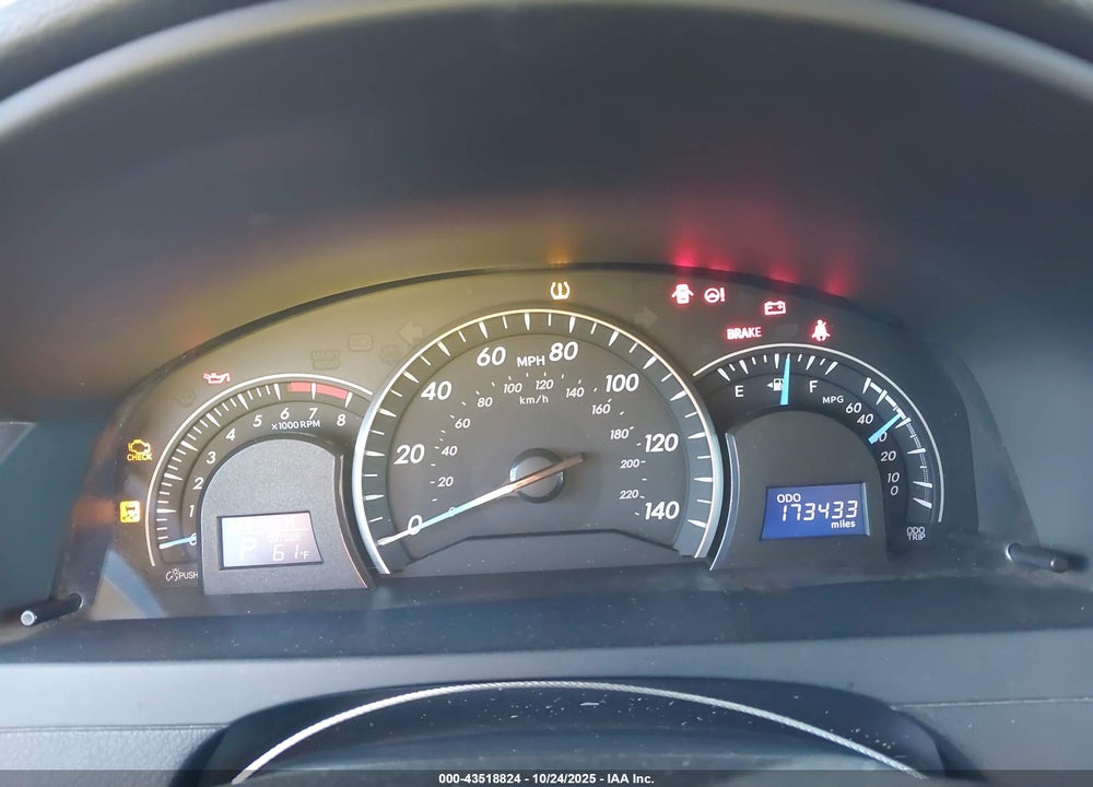 2012 TOYOTA CAMRY LE VIN: 4T4BF1FK8CR177366