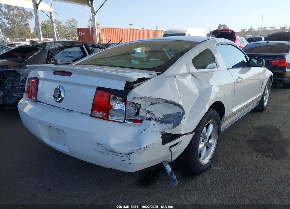 2007 FORD MUSTANG V6 DELUXE/V6 PREMIUM VIN: 1ZVHT80N375283895