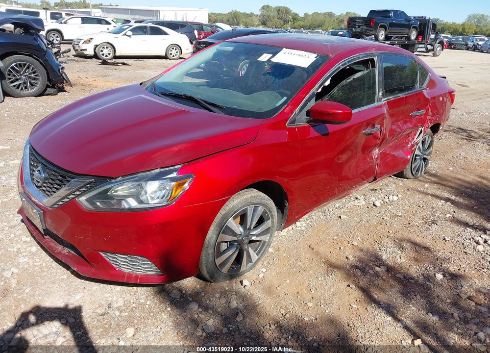 2019 NISSAN SENTRA SV VIN: 3N1AB7AP5KY442075