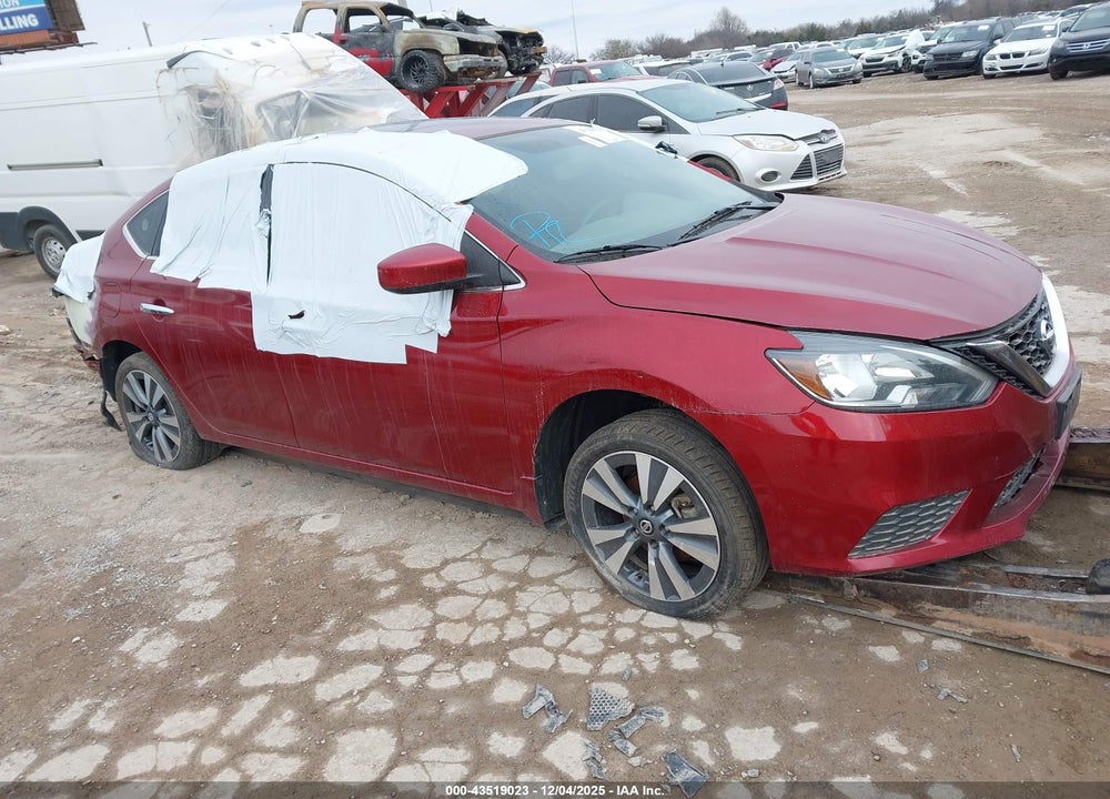 2019 NISSAN SENTRA SV VIN: 3N1AB7AP5KY442075