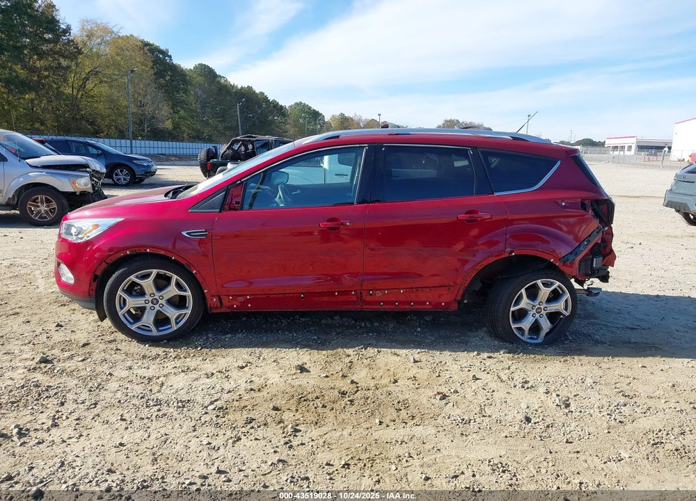 2017 FORD ESCAPE TITANIUM VIN: 1FMCU0J93HUA35999