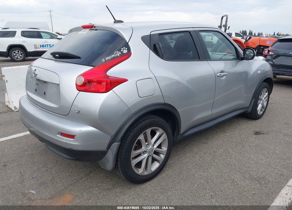 2011 NISSAN JUKE SL VIN: JN8AF5MR9BT021623