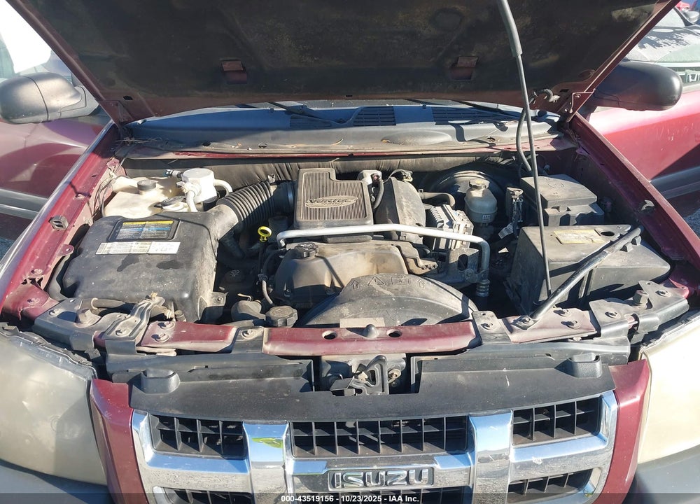2005 ISUZU ASCENDER S VIN: 4NUDS13S752704274