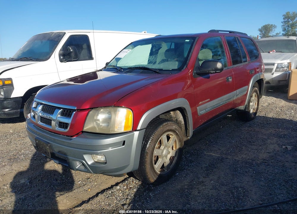 2005 ISUZU ASCENDER S VIN: 4NUDS13S752704274