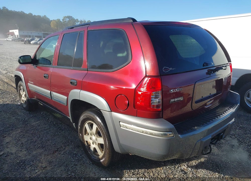 2005 ISUZU ASCENDER S VIN: 4NUDS13S752704274