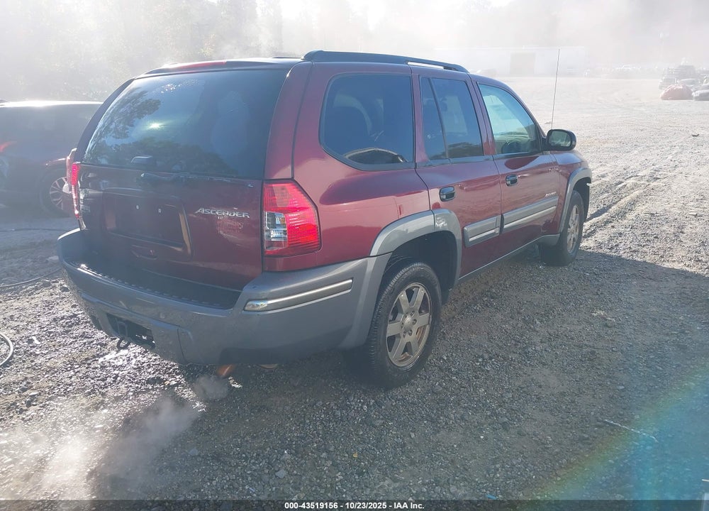 2005 ISUZU ASCENDER S VIN: 4NUDS13S752704274