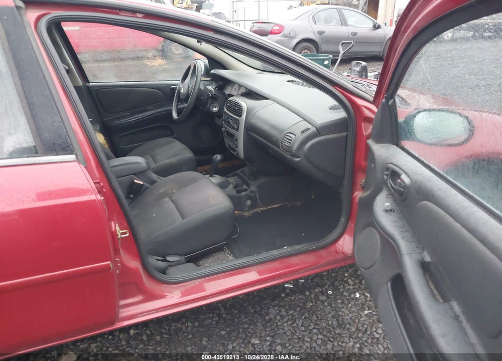 2005 DODGE NEON VIN: 1B3ES56C55D240922