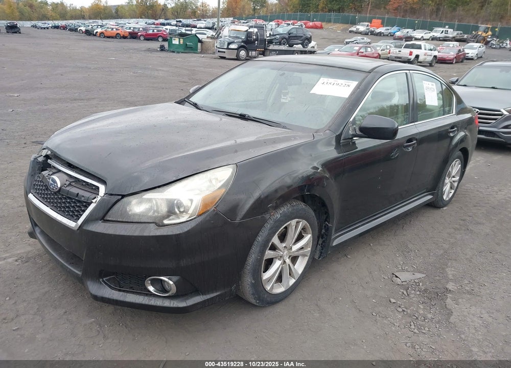2013 SUBARU LEGACY 2.5I LIMITED VIN: 4S3BMBK63D3016353