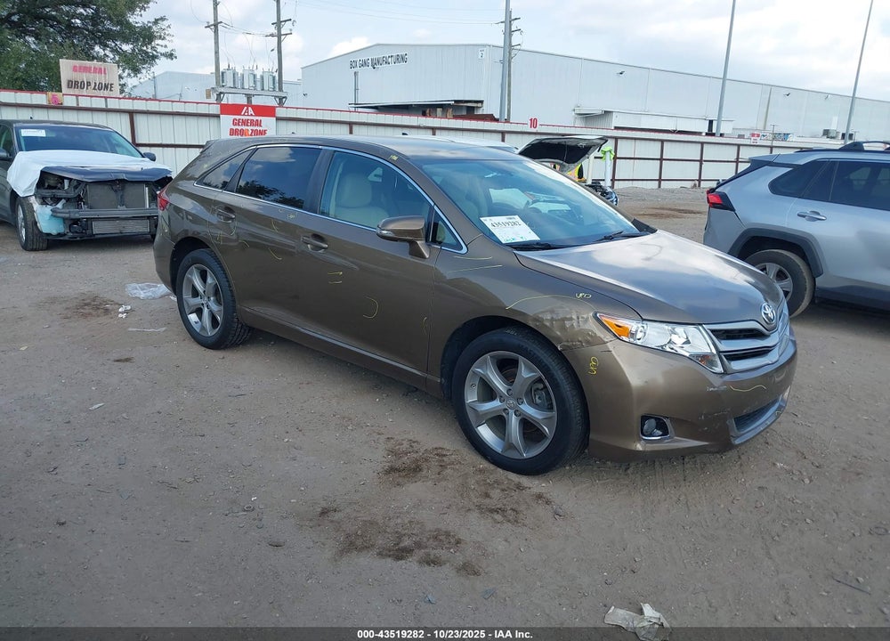 2013 TOYOTA VENZA LE V6 VIN: 4T3ZK3BB0DU057348