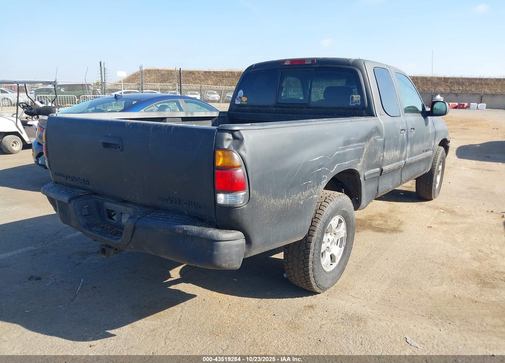 2002 TOYOTA TUNDRA SR5 V8 VIN: 5TBBT44162S299321