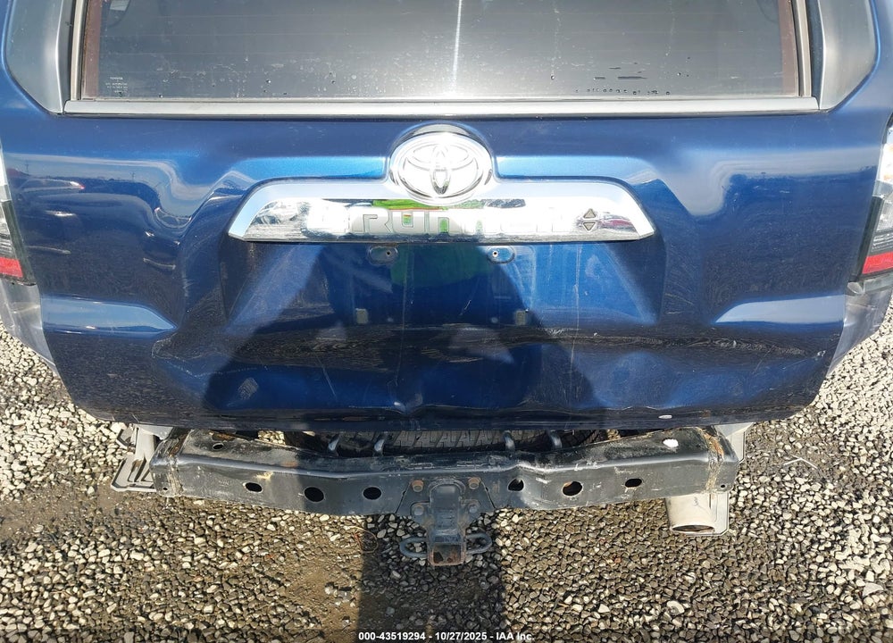2017 TOYOTA 4RUNNER VIN: JTEBU5JR6H5456585