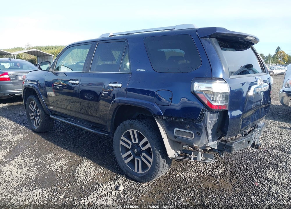 2017 TOYOTA 4RUNNER VIN: JTEBU5JR6H5456585