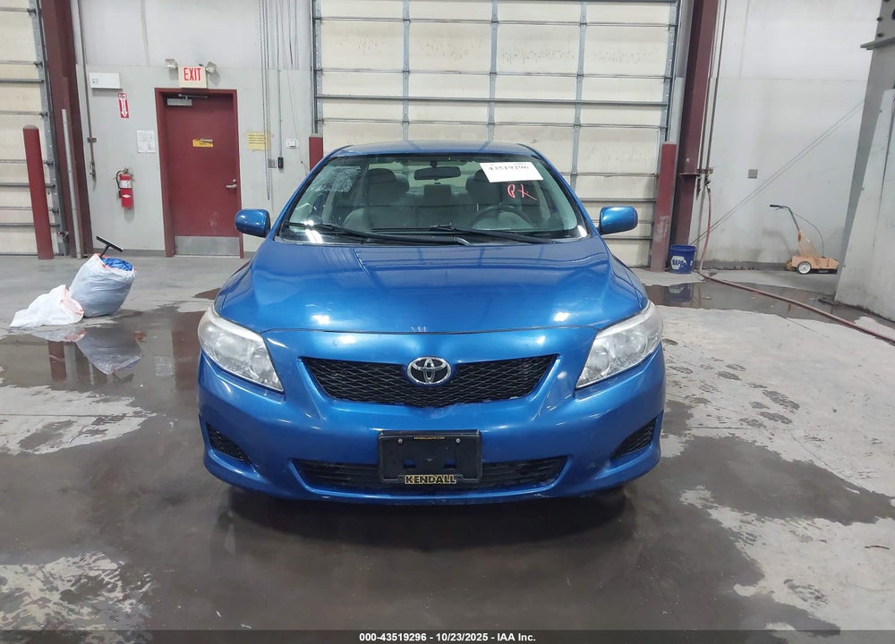 2009 TOYOTA COROLLA LE VIN: 2T1BU40EX9C187329
