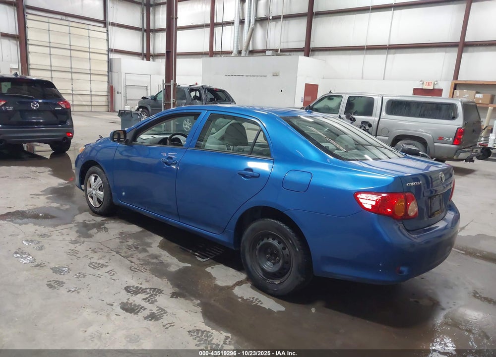 2009 TOYOTA COROLLA LE VIN: 2T1BU40EX9C187329
