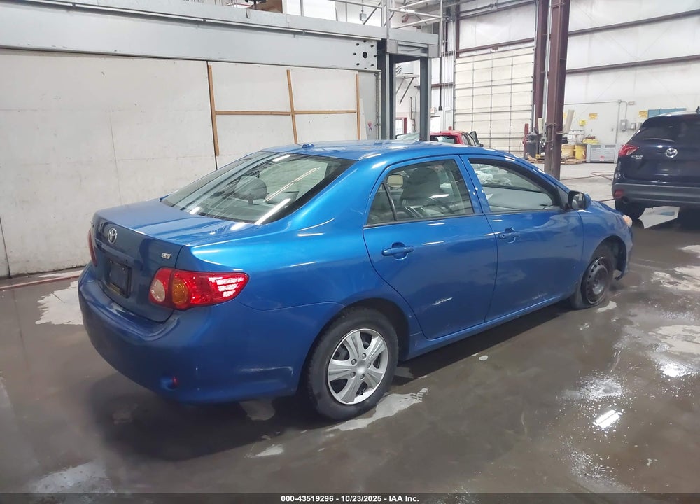 2009 TOYOTA COROLLA LE VIN: 2T1BU40EX9C187329