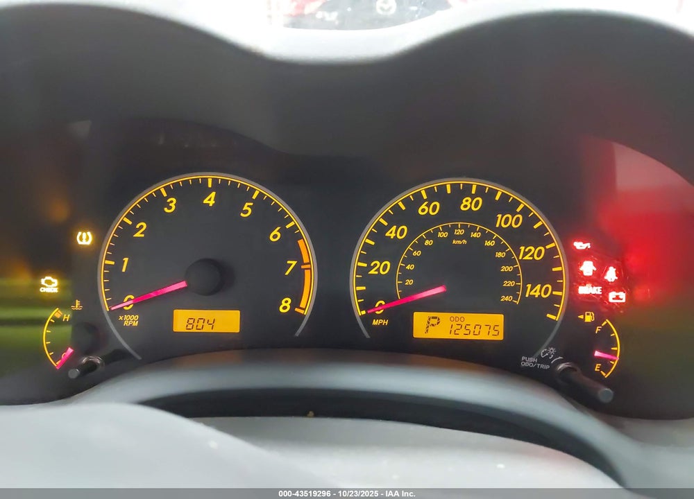 2009 TOYOTA COROLLA LE VIN: 2T1BU40EX9C187329