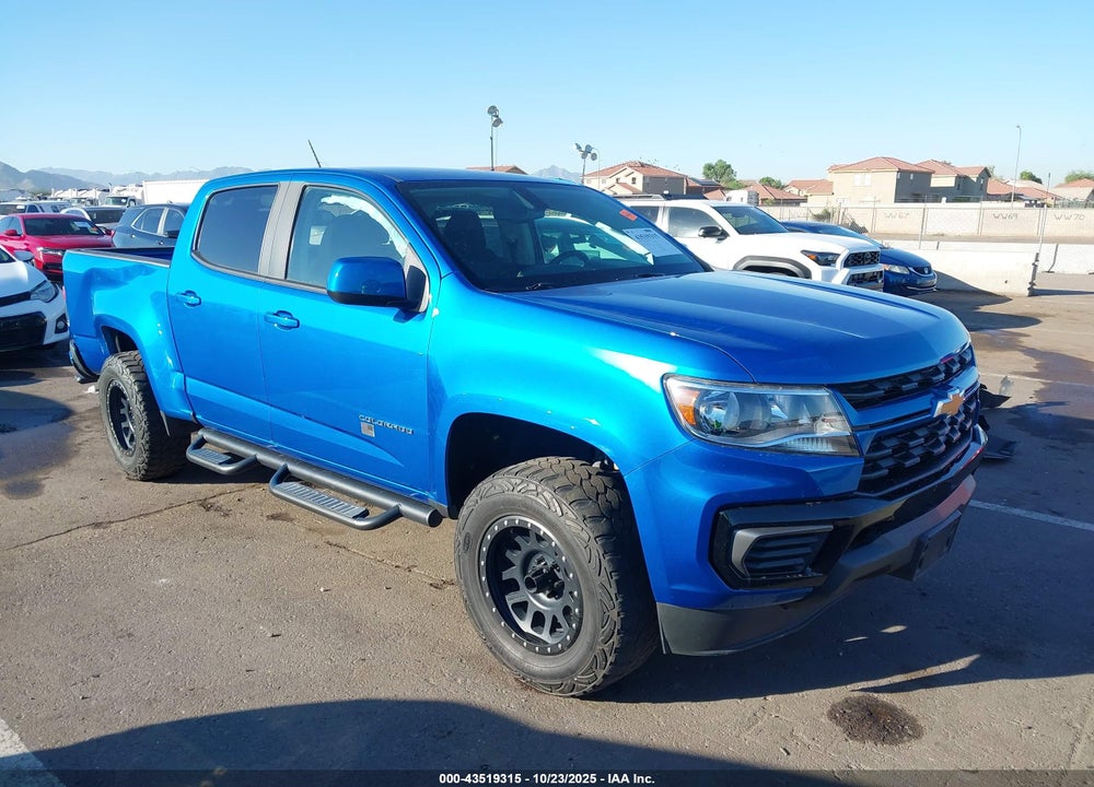 2021 CHEVROLET COLORADO 2WD  SHORT BOX LT VIN: 1GCGSCEN9M1200518