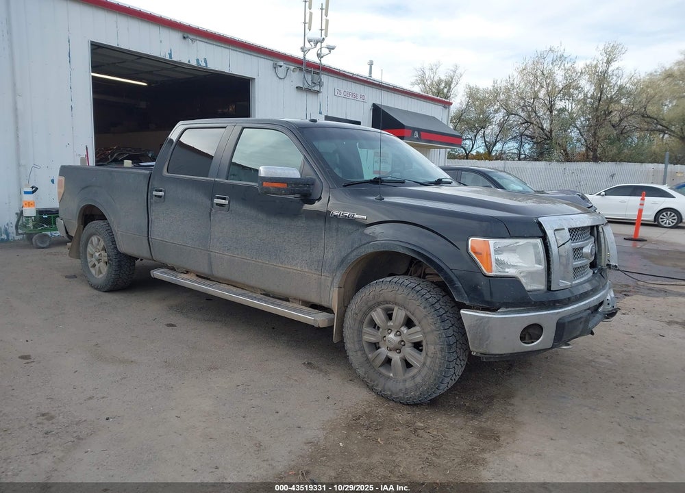 2010 FORD F-150 LARIAT VIN: 1FTFW1EV7AFB41438