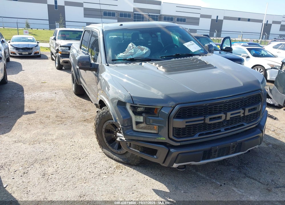 2018 FORD F-150 RAPTOR VIN: 1FTFW1RG9JFB03141