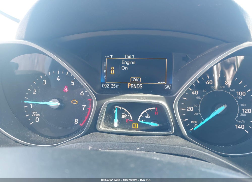 2017 FORD ESCAPE TITANIUM VIN: 1FMCU9J96HUC94393