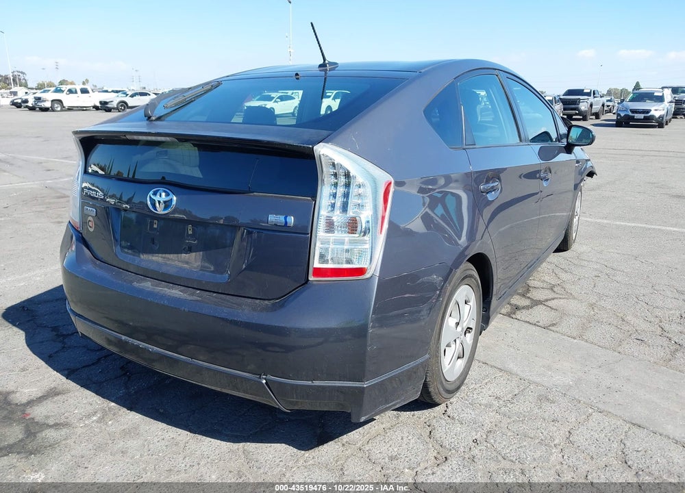 2011 TOYOTA PRIUS FOUR VIN: JTDKN3DU9B0315455