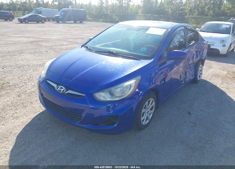 2013 HYUNDAI ACCENT VIN: KMHCT4AE4DU442098