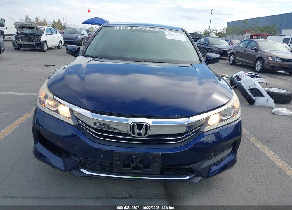 2016 HONDA ACCORD LX VIN: 1HGCR2F36GA229353