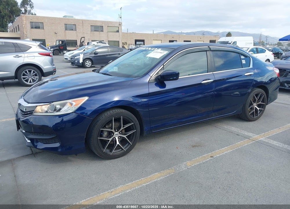 2016 HONDA ACCORD LX VIN: 1HGCR2F36GA229353