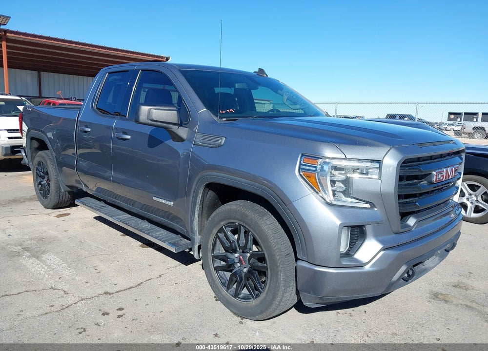 2021 GMC SIERRA 1500 4WD  STANDARD BOX ELEVATION VIN: 1GTR9GEK1MZ404636