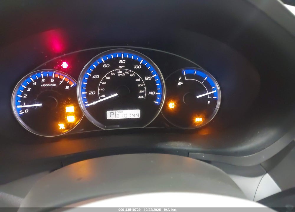 2010 SUBARU FORESTER VIN: JF2SH6CC6AH799720