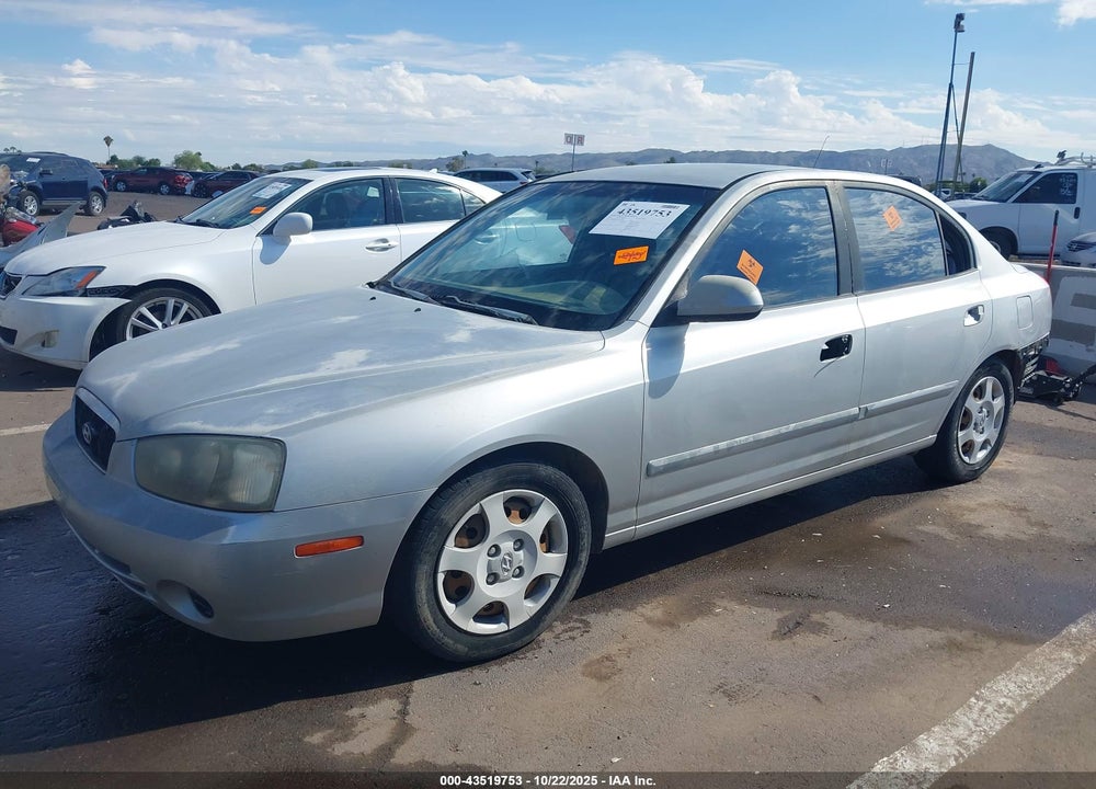 2001 HYUNDAI ELANTRA GLS VIN: KMHDN45D81U168058