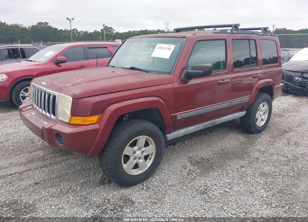 2007 JEEP COMMANDER VIN: 1J8HG48K27C512615