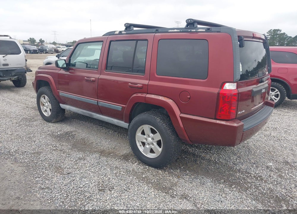 2007 JEEP COMMANDER VIN: 1J8HG48K27C512615