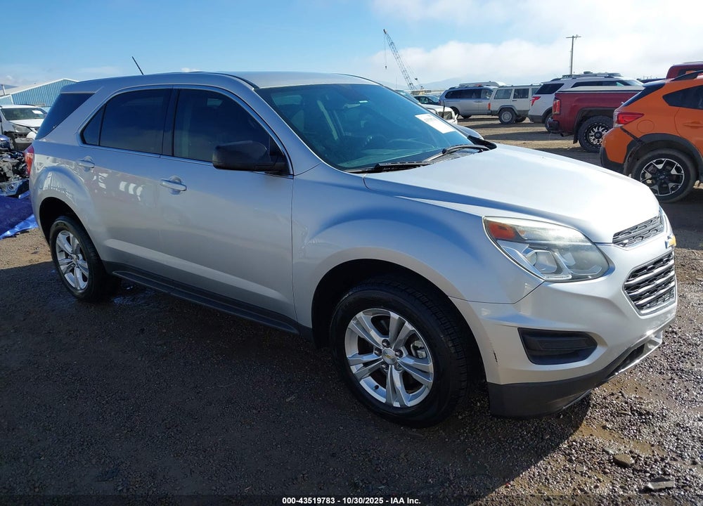 2016 CHEVROLET EQUINOX LS VIN: 2GNALBEKXG1154089