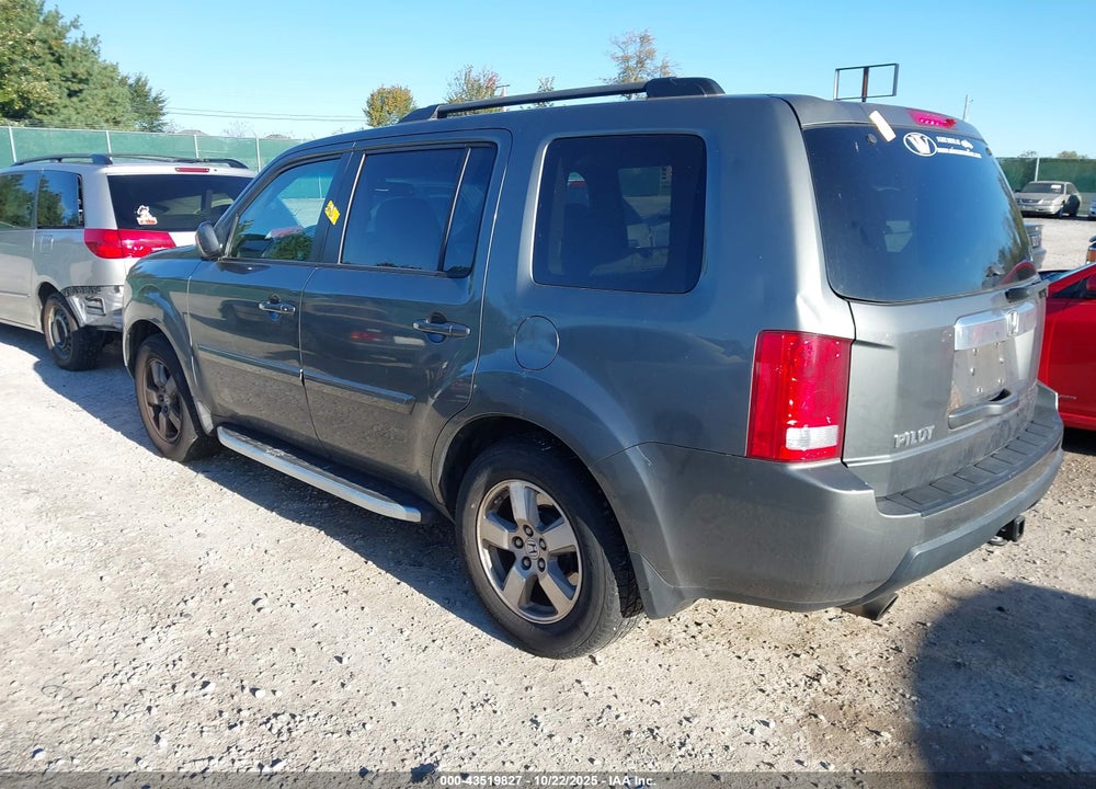2009 HONDA PILOT EX-L VIN: 5FNYF48519B001004