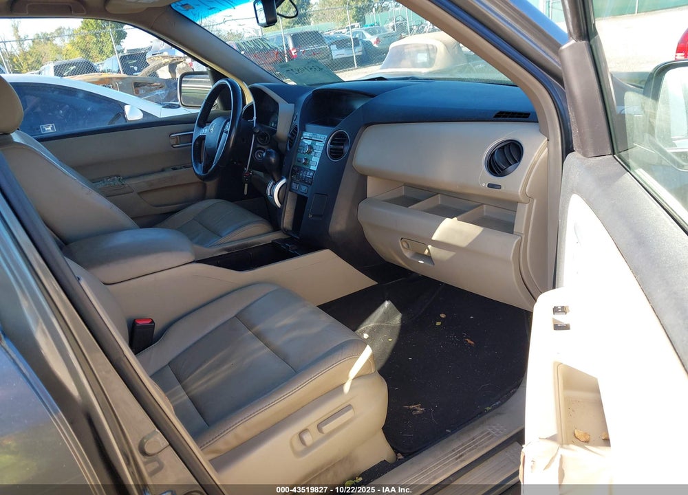 2009 HONDA PILOT EX-L VIN: 5FNYF48519B001004