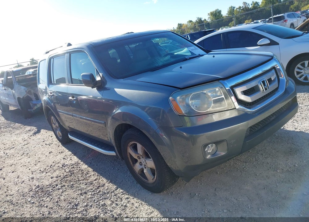 2009 HONDA PILOT EX-L VIN: 5FNYF48519B001004
