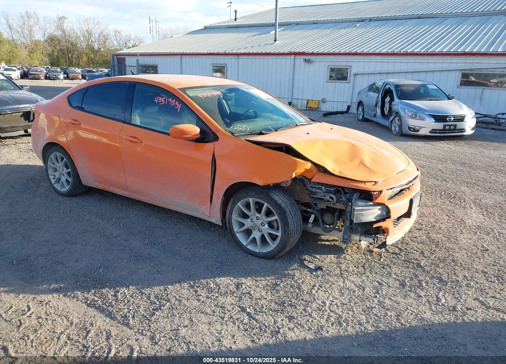 2013 DODGE DART SXT VIN: 1C3CDFBA1DD288401
