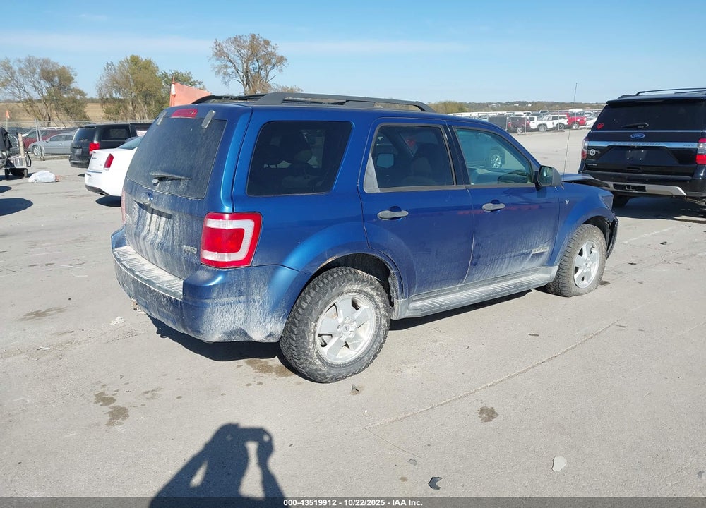 2008 FORD ESCAPE XLT VIN: 1FMCU93198KA04862