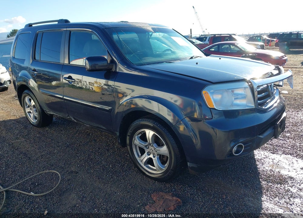 2012 HONDA PILOT EX-L VIN: 5FNYF4H52CB079444