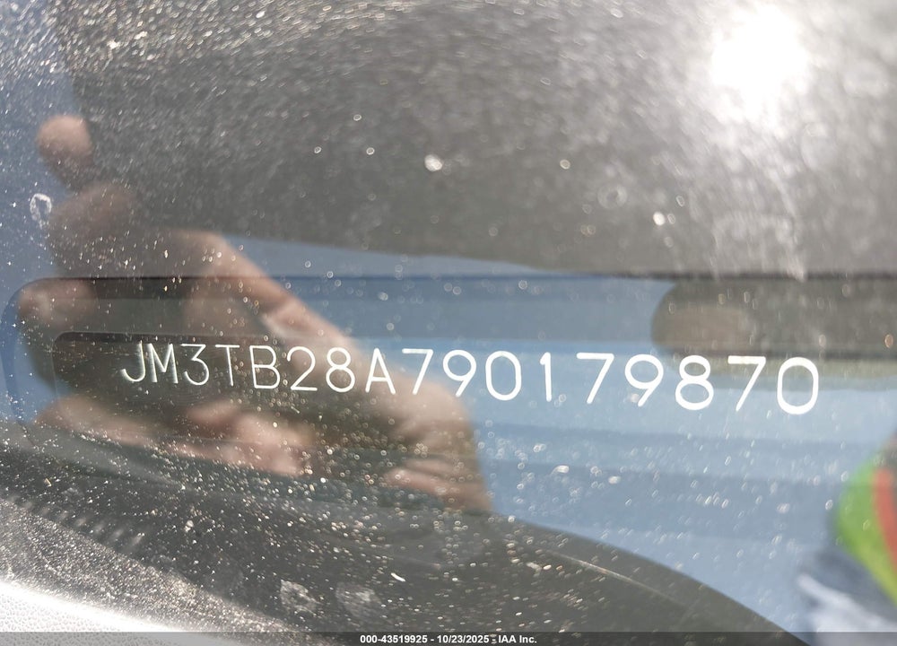 2009 MAZDA CX-9 GRAND TOURING VIN: JM3TB28A790179870