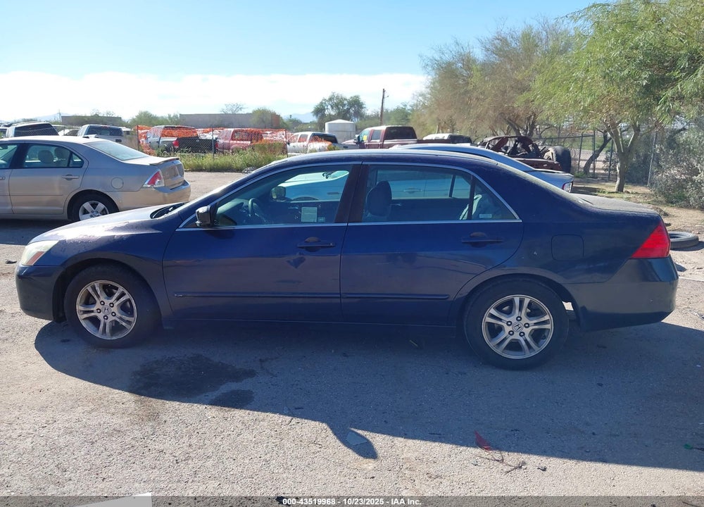 2007 HONDA ACCORD 2.4 SE VIN: 1HGCM56317A054302