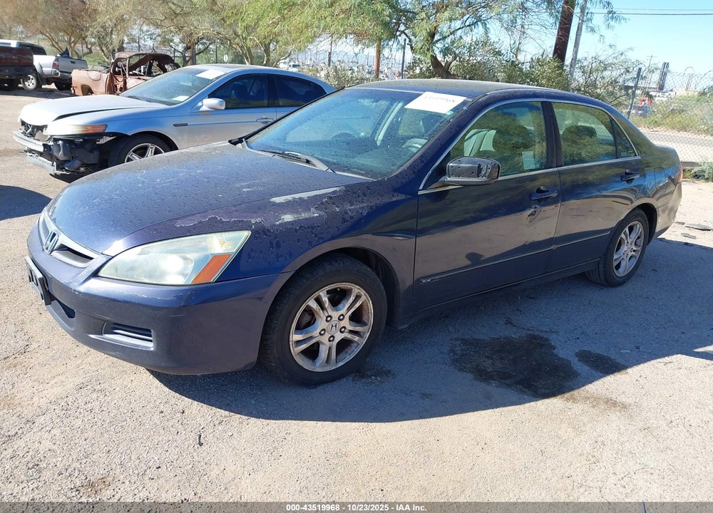 2007 HONDA ACCORD 2.4 SE VIN: 1HGCM56317A054302