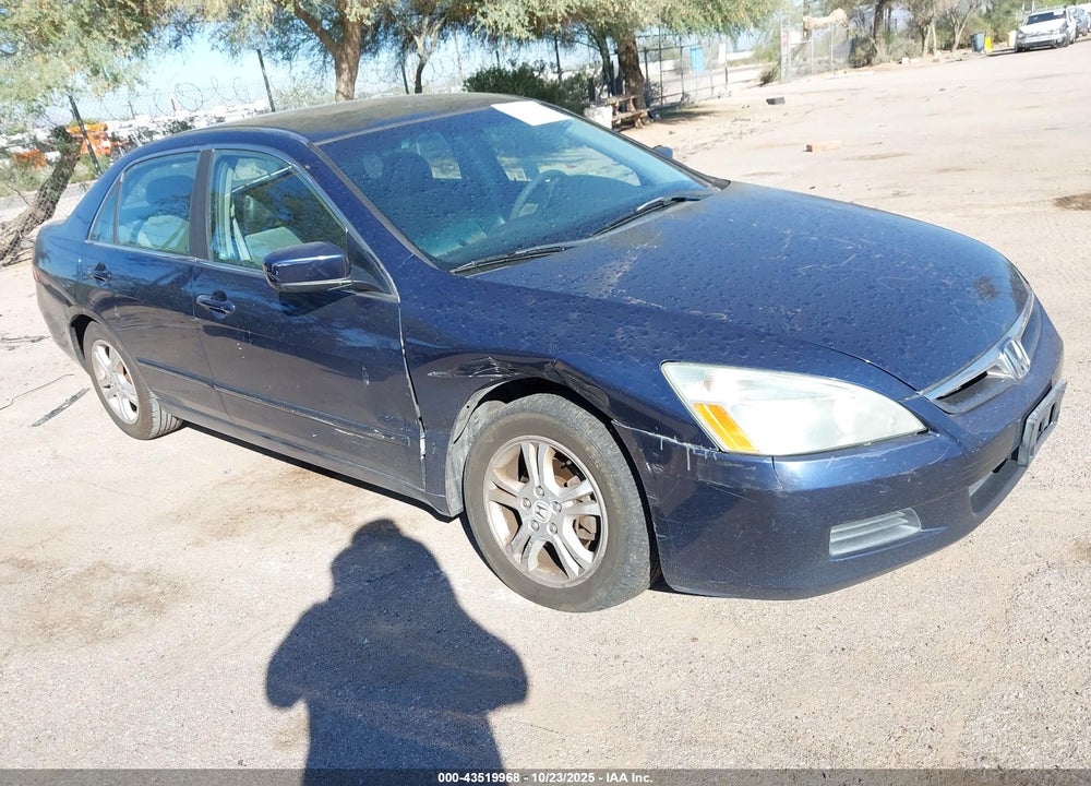 2007 HONDA ACCORD 2.4 SE VIN: 1HGCM56317A054302